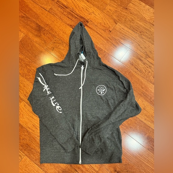 Salt Life Black Heather Hoodie - Picture 1 of 5